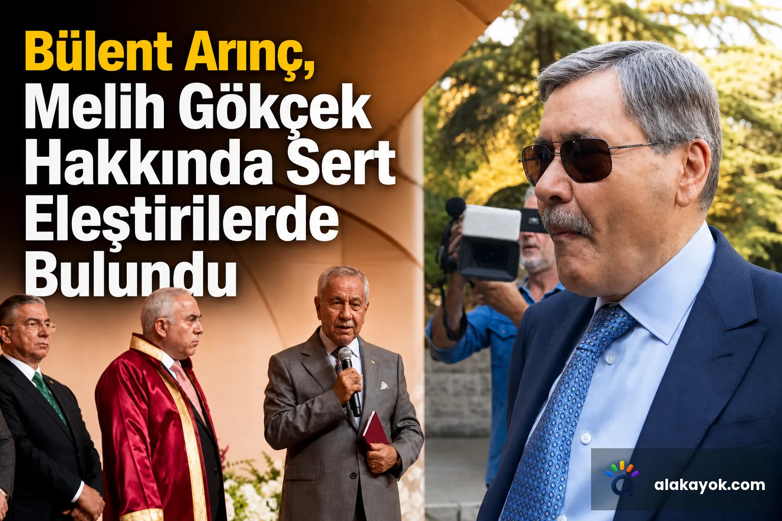Bülent Arınç, Melih Gökçek Hakkında Sert Eleştirilerde Bulundu