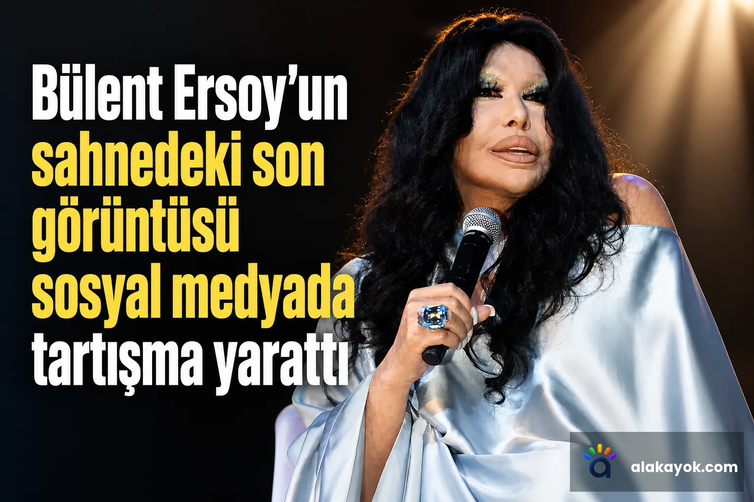 Bülent Ersoy'un sahnedeki son görüntüsü sosyal medyada tartışma yarattı