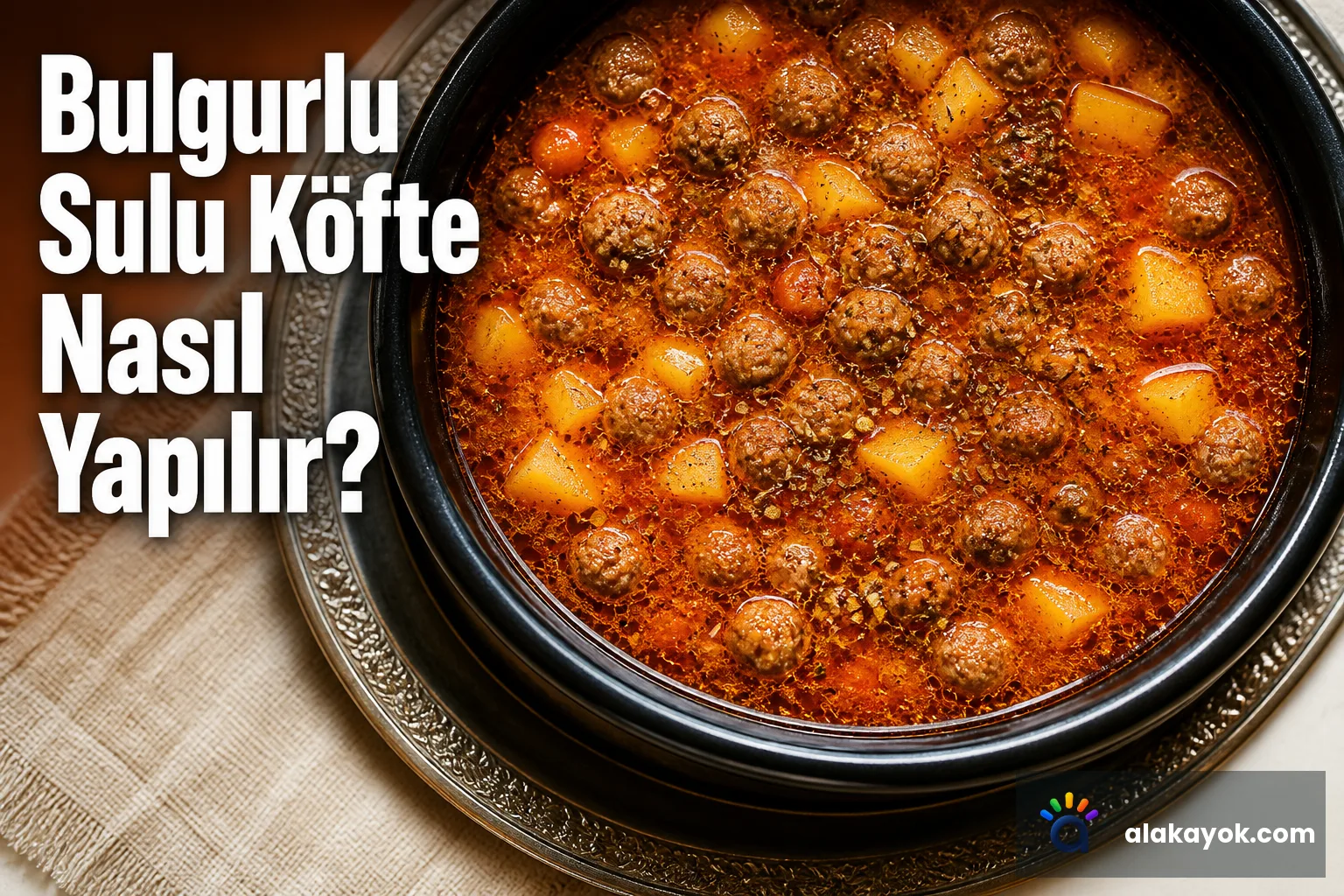 Bulgurlu Sulu Köfte Nasıl Yapılır?