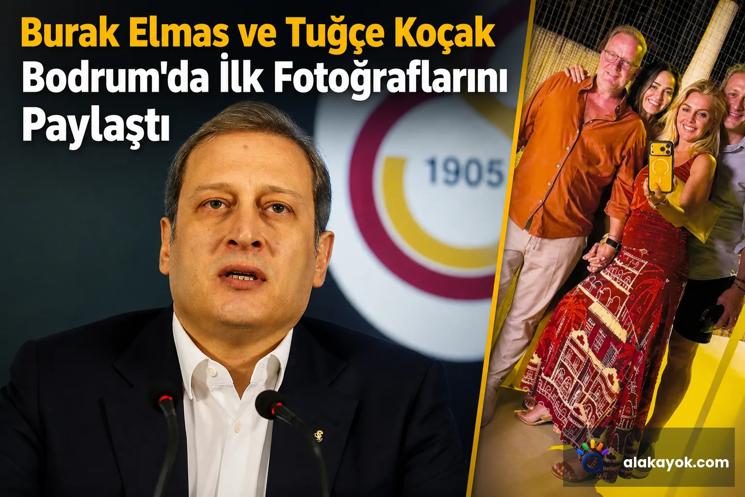 Burak Elmas ve Tuğçe Koçak Bodrum'da İlk Fotoğraflarını Paylaştı