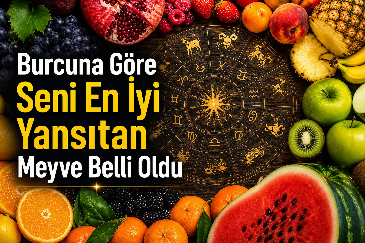 Burcuna Göre Seni En İyi Yansıtan Meyve Belli Oldu