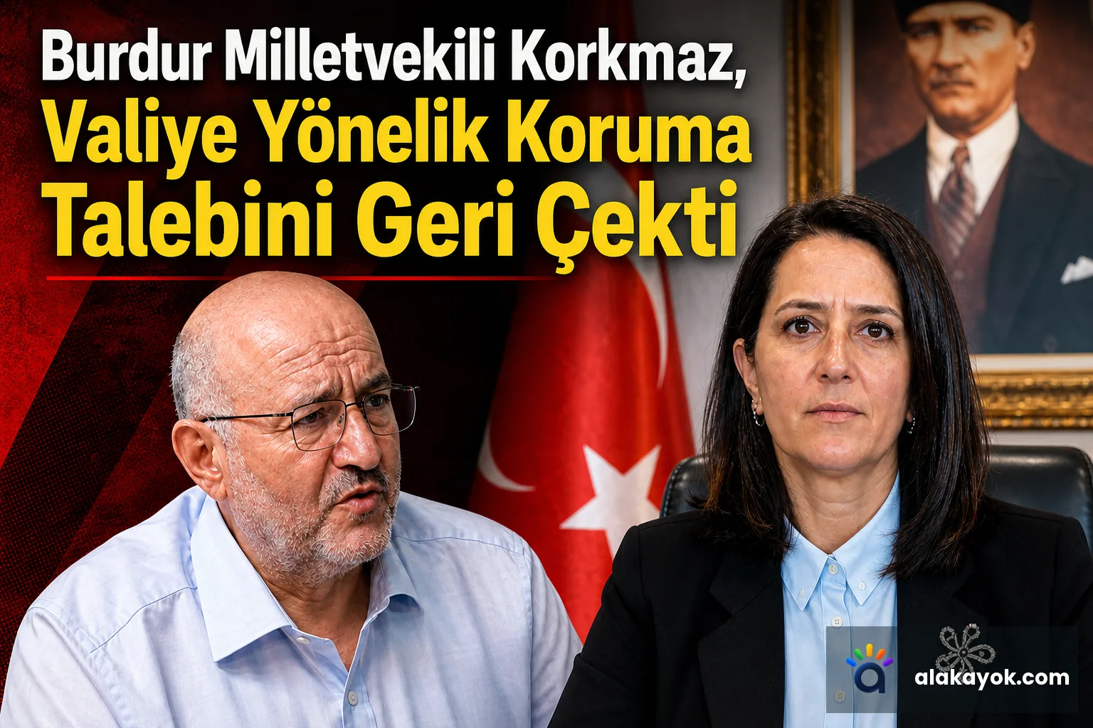 Burdur Milletvekili Korkmaz, Valiye Yönelik Koruma Talebini Geri Çekti