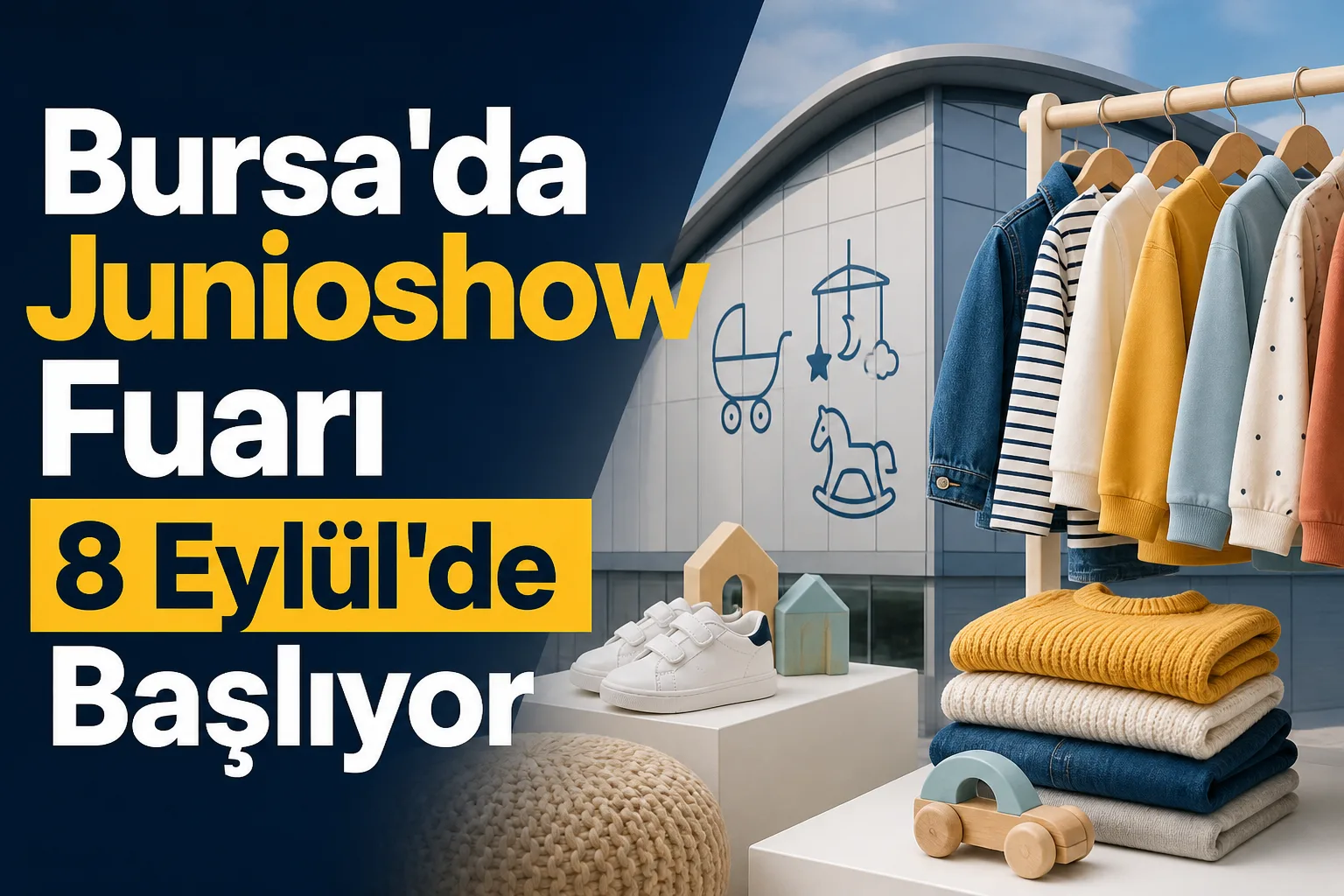 Bursa'da Junioshow Fuarı 8 Eylül'de Başlıyor