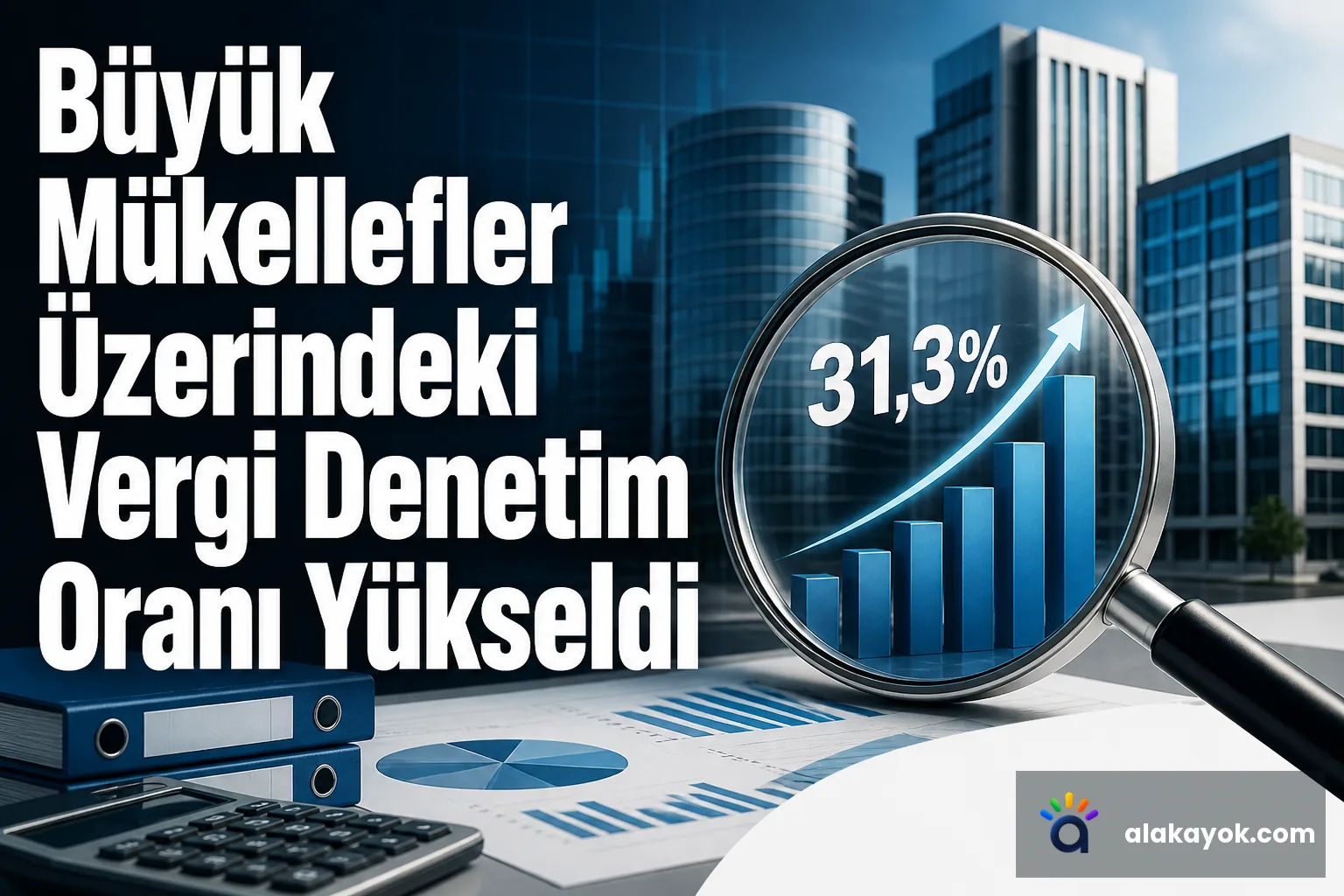 Büyük Mükellefler Üzerindeki Vergi Denetim Oranı Yükseldi