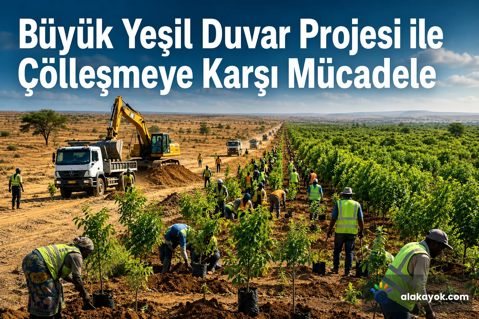 Büyük Yeşil Duvar Projesi ile Çölleşmeye Karşı Mücadele