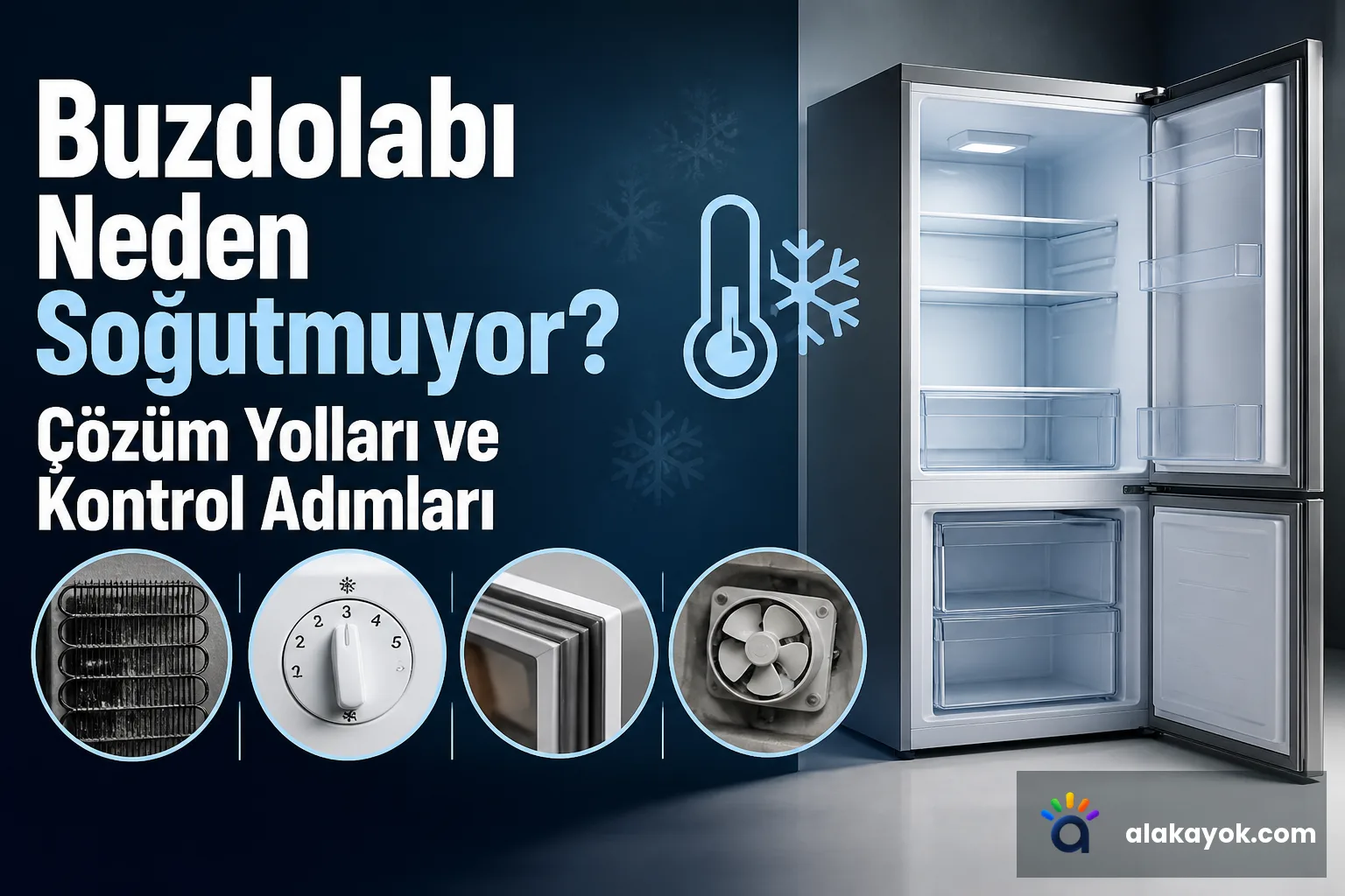 Buzdolabı Neden Soğutmuyor? Çözüm Yolları ve Kontrol Adımları