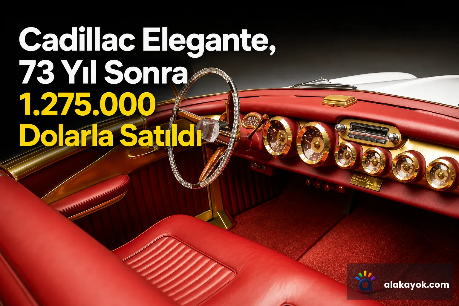 Cadillac Elegante, 73 Yıl Sonra 1.275.000 Dolarla Satıldı