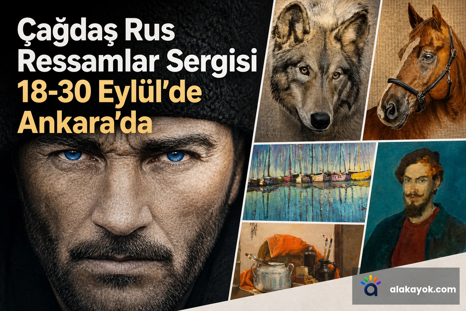 Çağdaş Rus Ressamlar Sergisi 18-30 Eylül'de Ankara'da