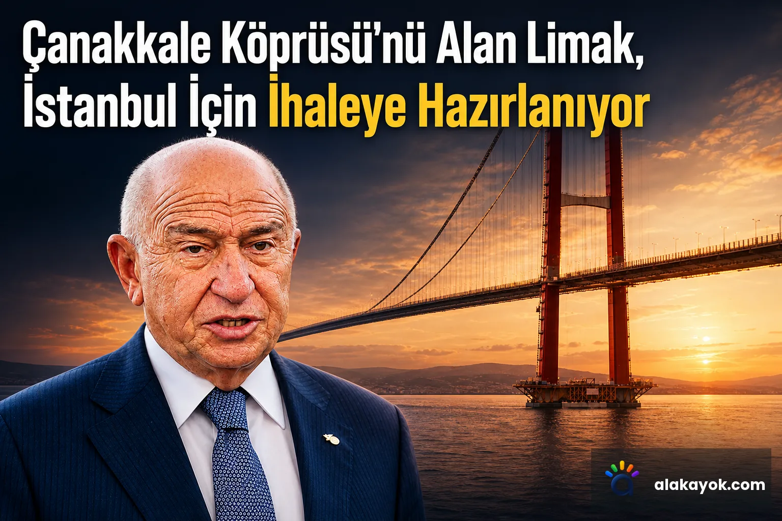 Çanakkale Köprüsü'nü Alan Limak, İstanbul İçin İhaleye Hazırlanıyor