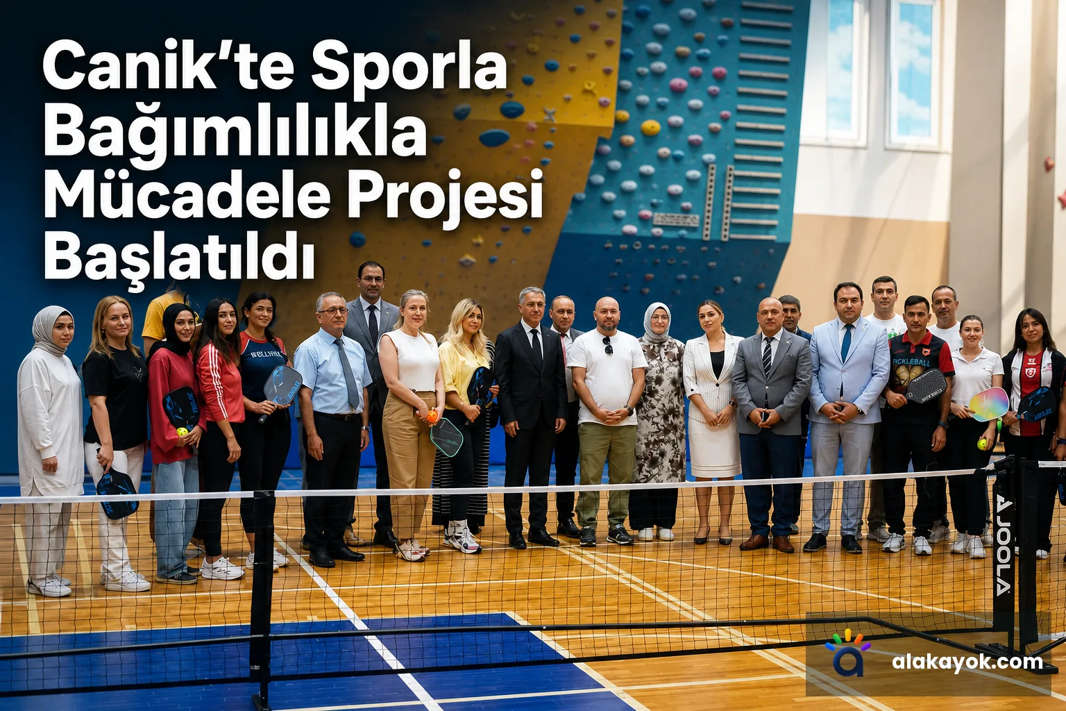 Canik'te Sporla Bağımlılıkla Mücadele Projesi Başlatıldı