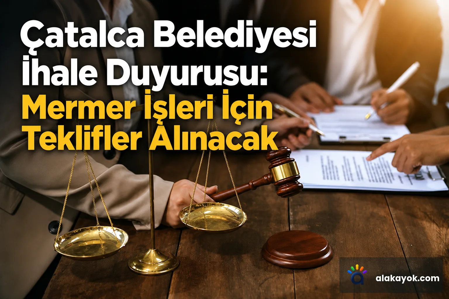 Çatalca Belediyesi İhale Duyurusu: Mermer İşleri İçin Teklifler Alınacak