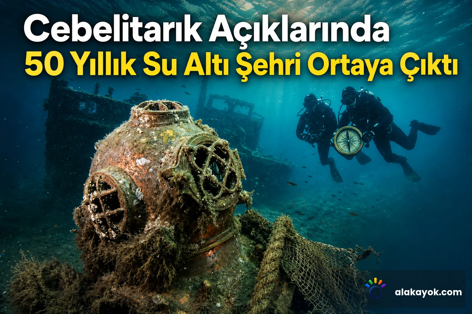Cebelitarık Açıklarında 50 Yıllık Su Altı Şehri Ortaya Çıktı