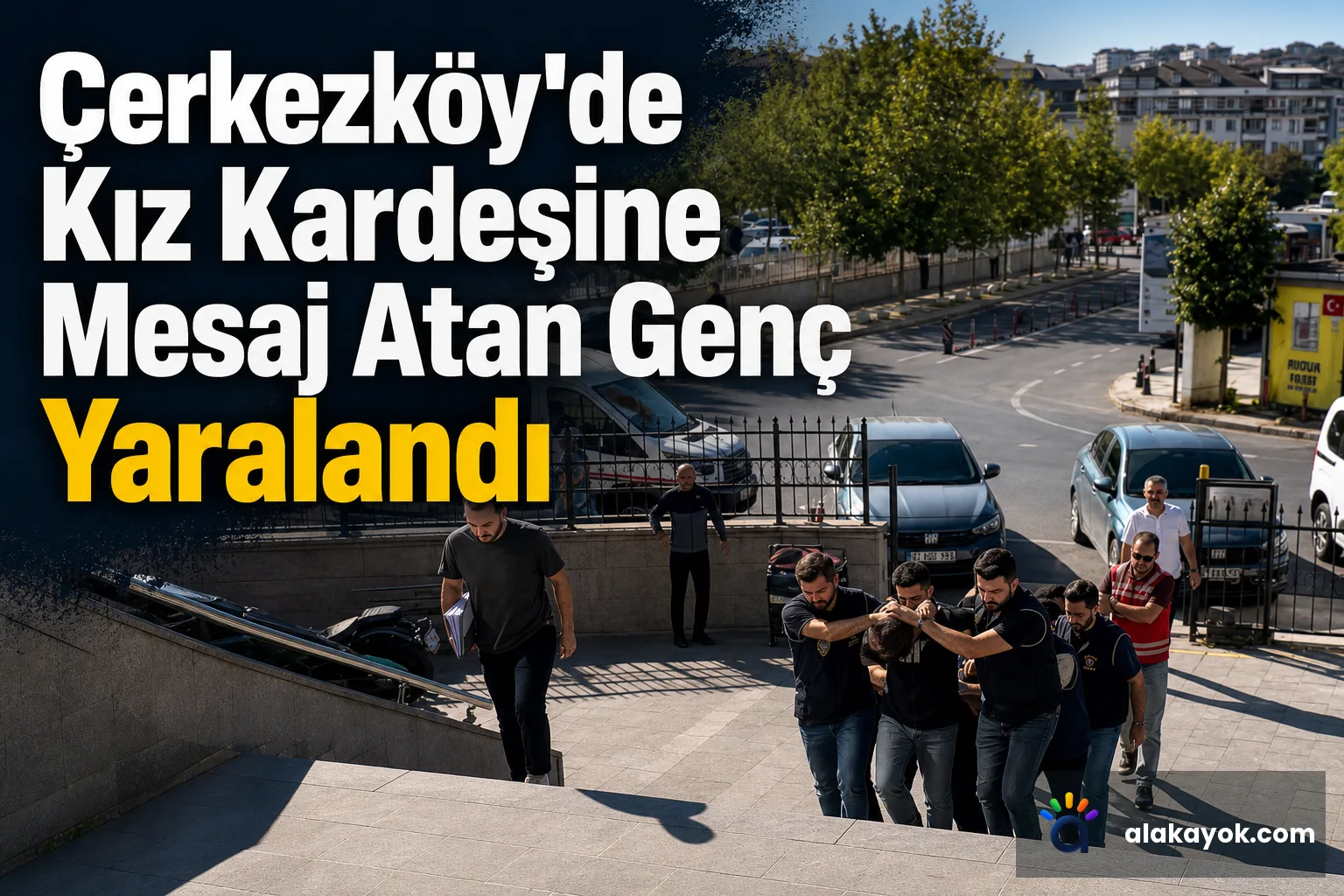 Çerkezköy'de Kız Kardeşine Mesaj Atan Genç Yaralandı