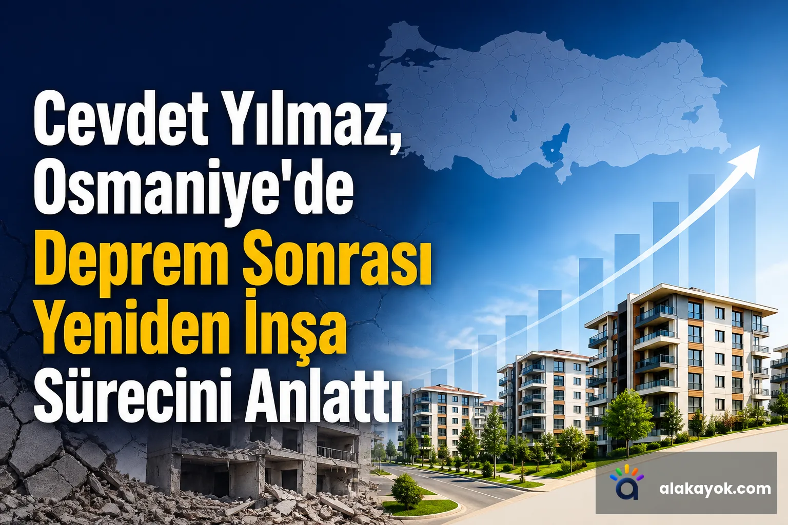Cevdet Yılmaz, Osmaniye'de Deprem Sonrası Yeniden İnşa Sürecini Anlattı