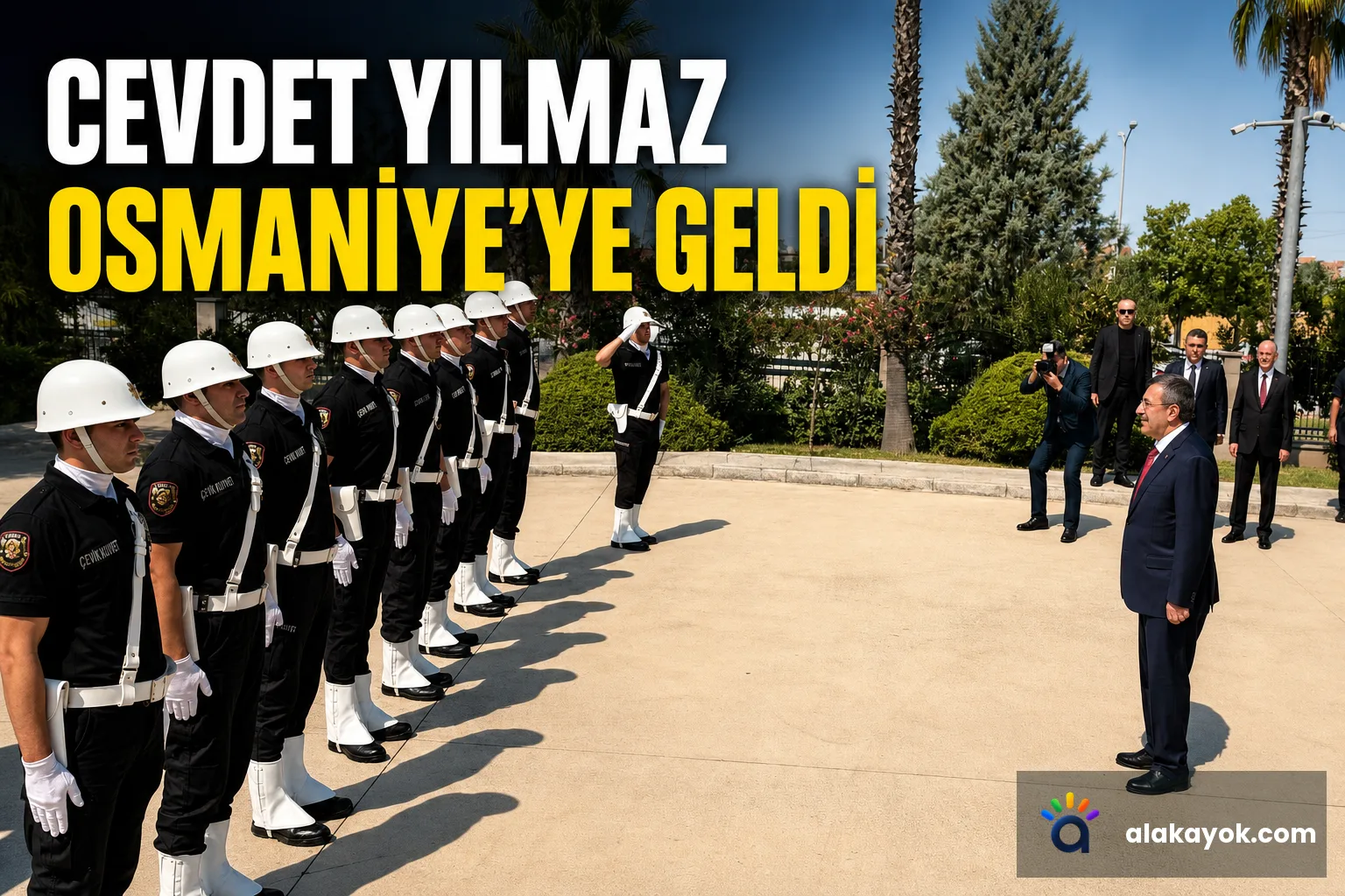 Cevdet Yılmaz Osmaniye'ye Geldi