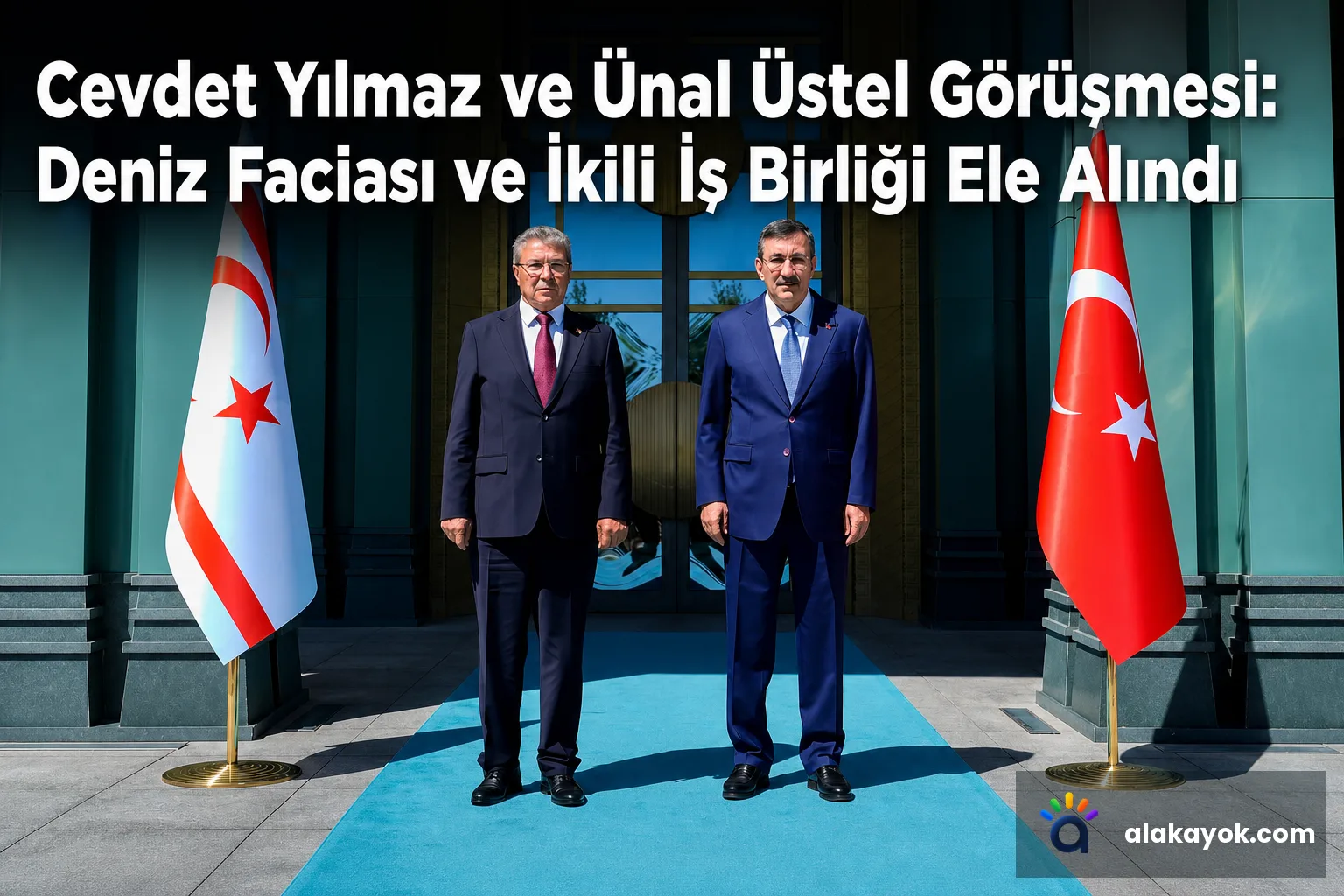 Cevdet Yılmaz ve Ünal Üstel Görüşmesi: Deniz Faciası ve İkili İş Birliği Ele Alındı