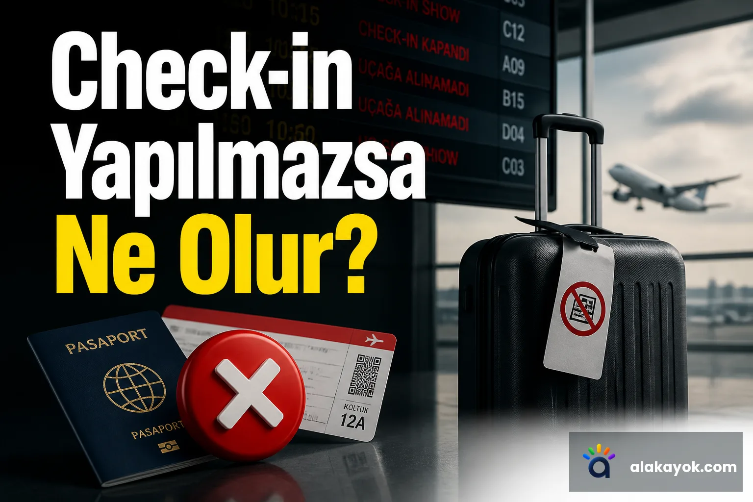Check-in Yapılmazsa Ne Olur?