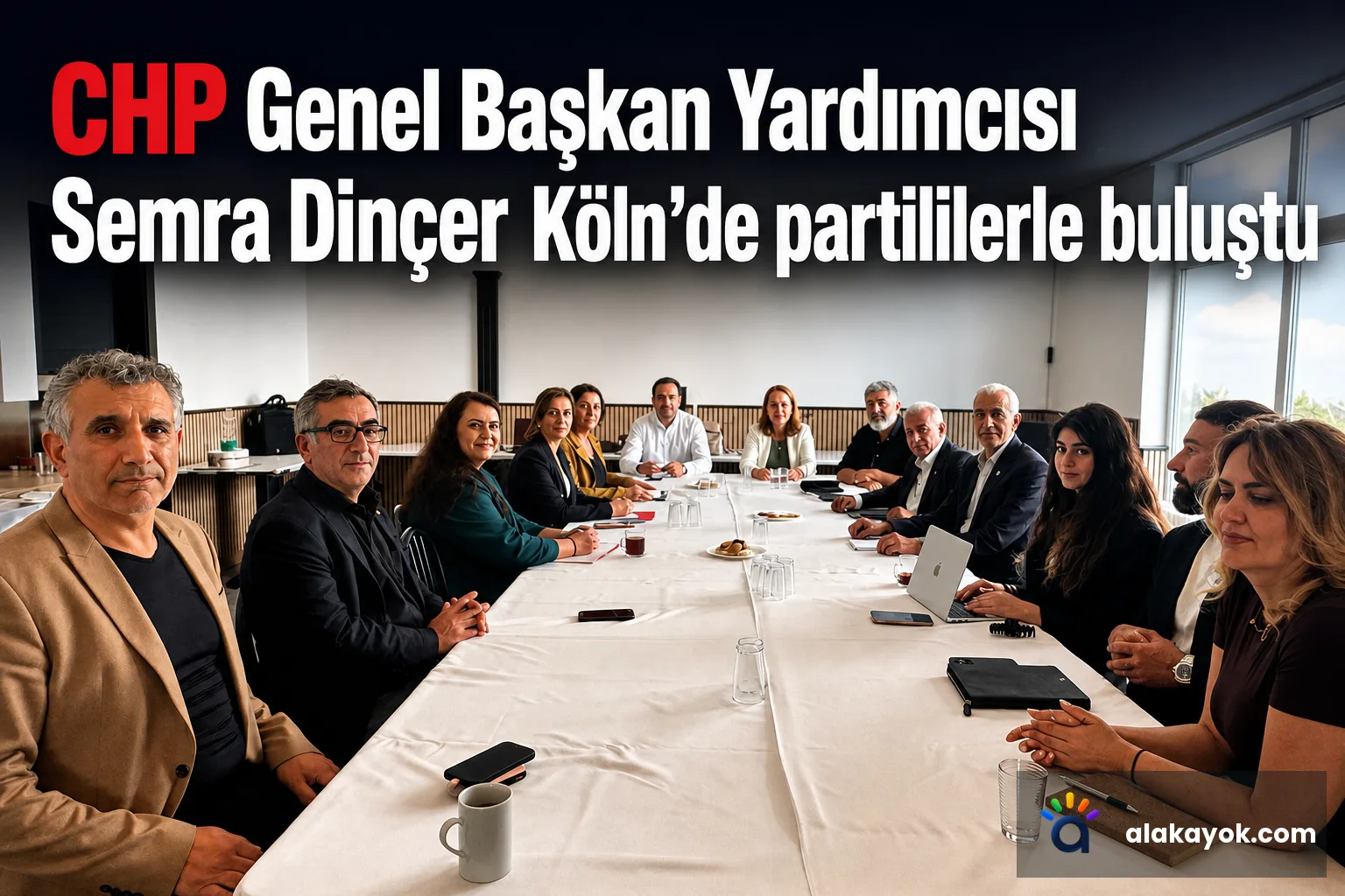 CHP Genel Başkan Yardımcısı Semra Dinçer Köln’de partililerle buluştu