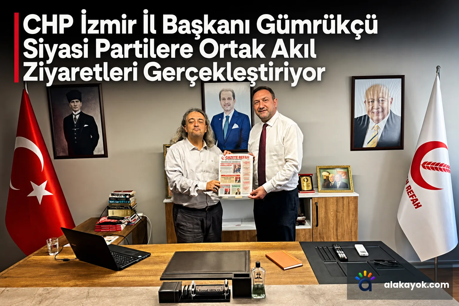CHP İzmir İl Başkanı Gümrükçü Siyasi Partilere Ortak Akıl Ziyaretleri Gerçekleştiriyor