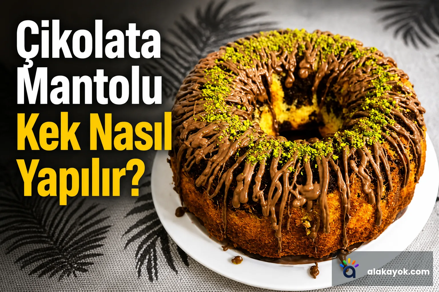 Çikolata Mantolu Kek Nasıl Yapılır?