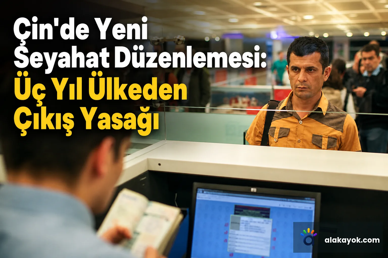 Çin'de Yeni Seyahat Düzenlemesi: Üç Yıl Ülkeden Çıkış Yasağı