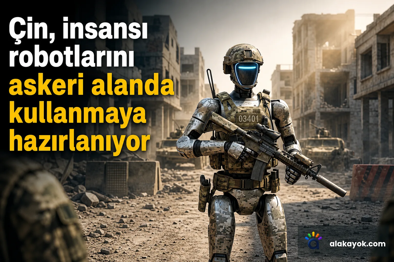 Çin, insansı robotlarını askeri alanda kullanmaya hazırlanıyor