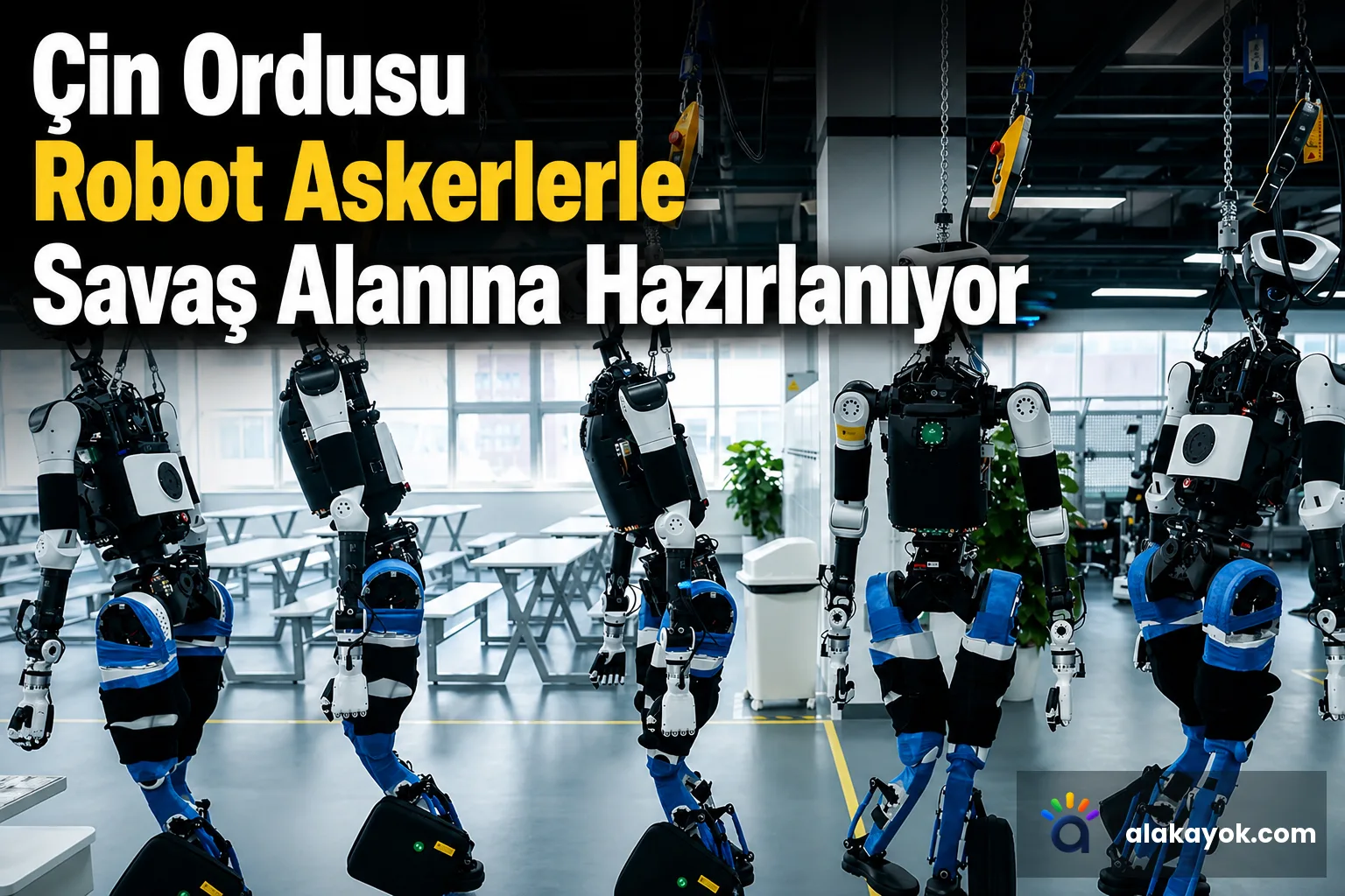 Çin Ordusu Robot Askerlerle Savaş Alanına Hazırlanıyor