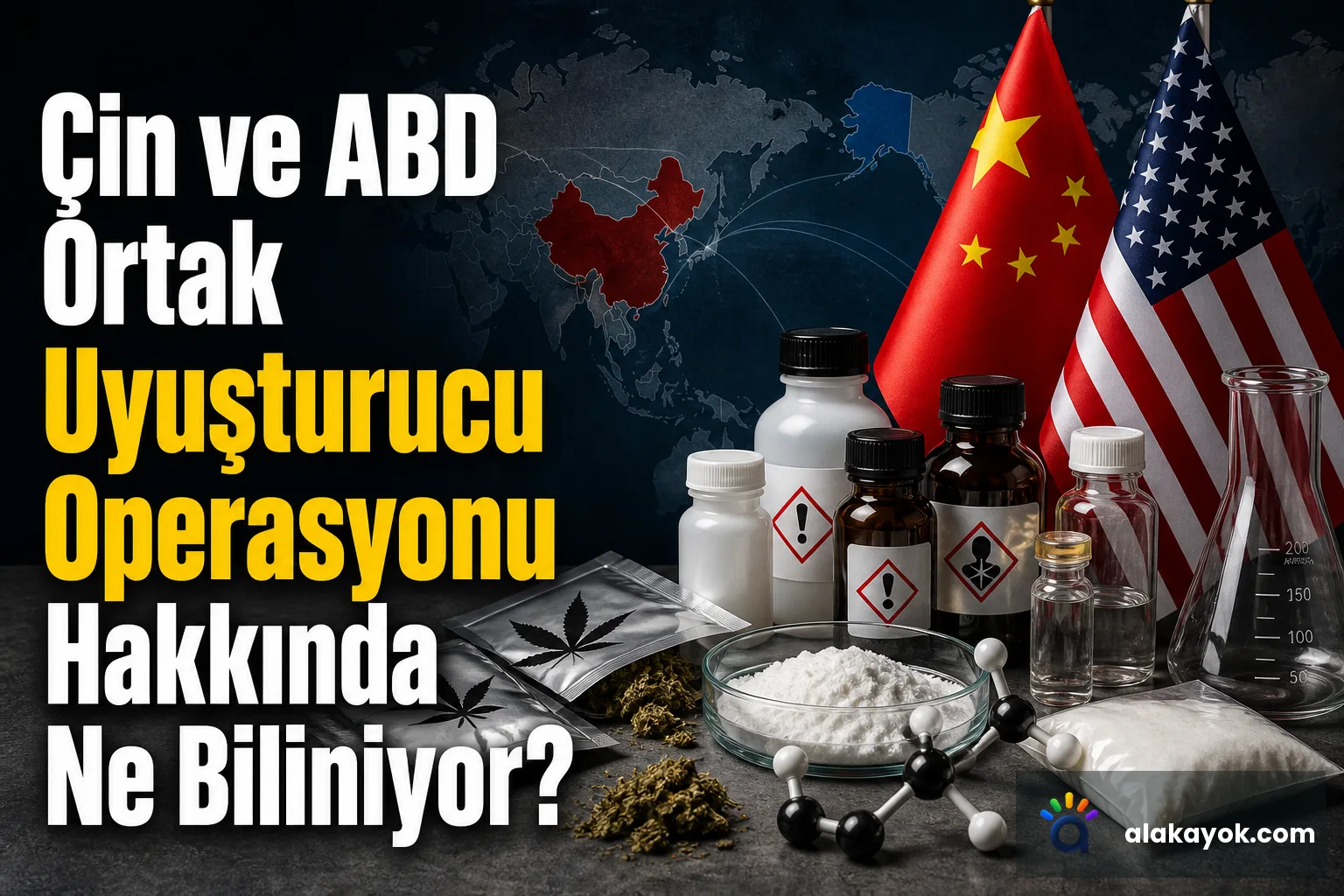 Çin ve ABD Ortak Uyuşturucu Operasyonu Hakkında Ne Biliniyor?