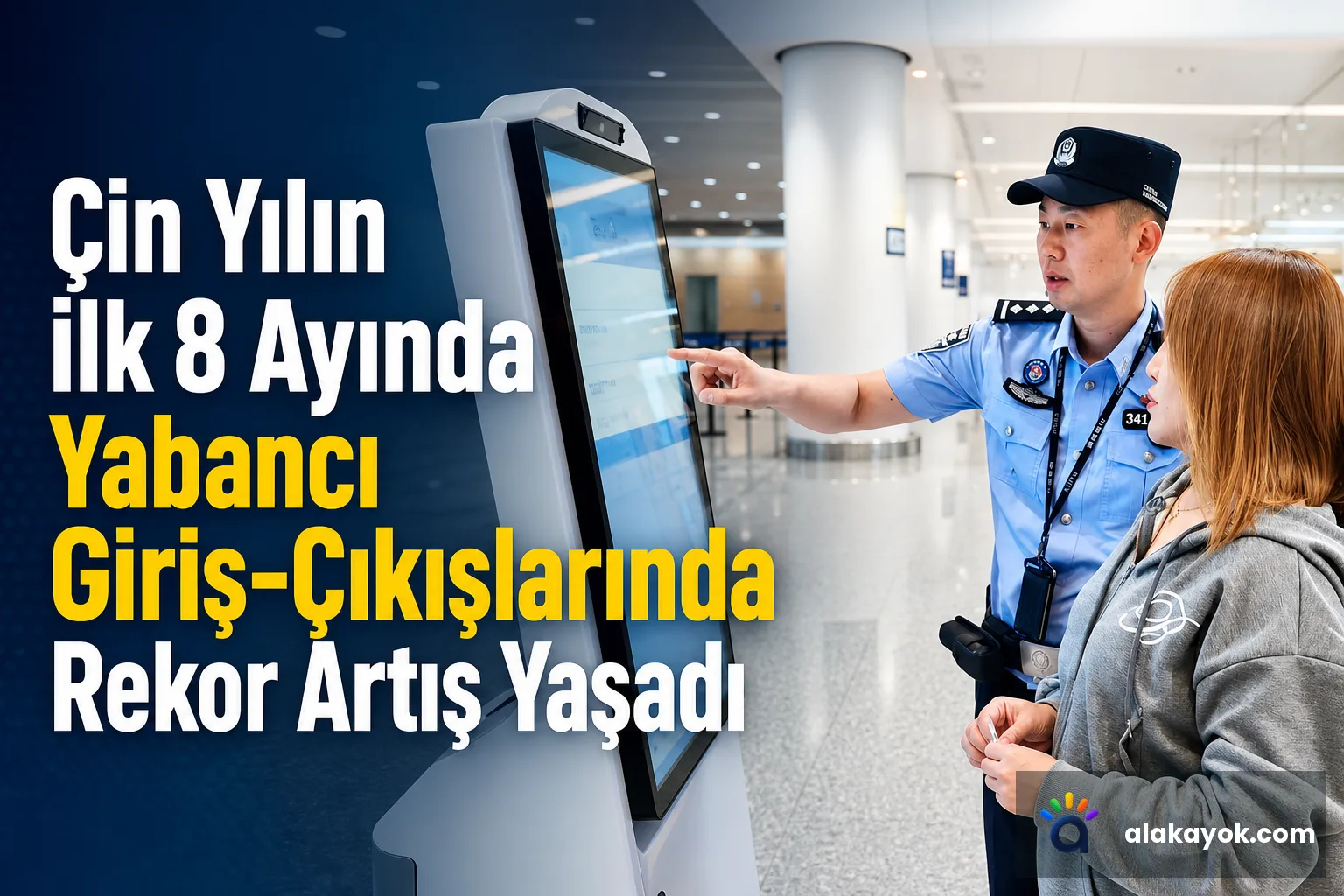 Çin Yılın İlk 8 Ayında Yabancı Giriş-Çıkışlarında Rekor Artış Yaşadı