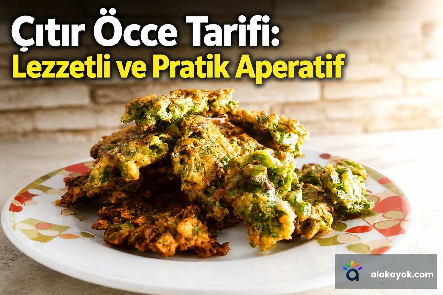 Çıtır Öcce Tarifi: Lezzetli ve Pratik Aperatif