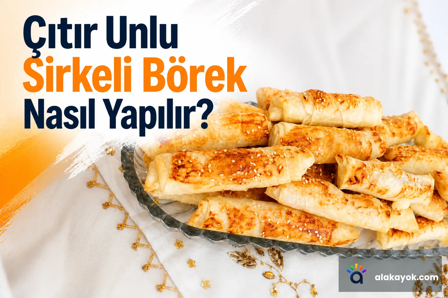 Çıtır Unlu Sirkeli Börek Nasıl Yapılır?