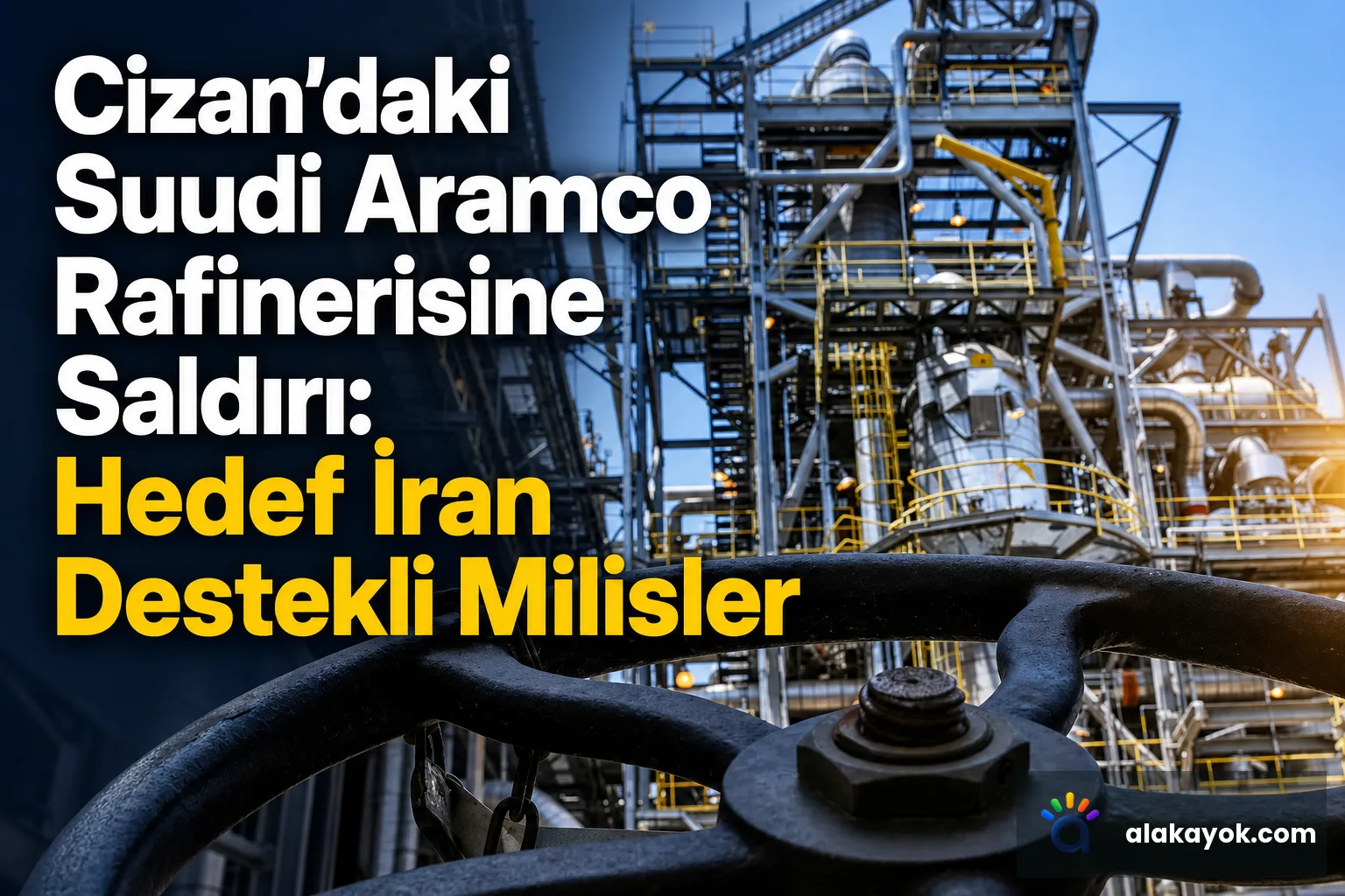 Cizan'daki Suudi Aramco Rafinerisine Saldırı: Hedef İran Destekli Milisler