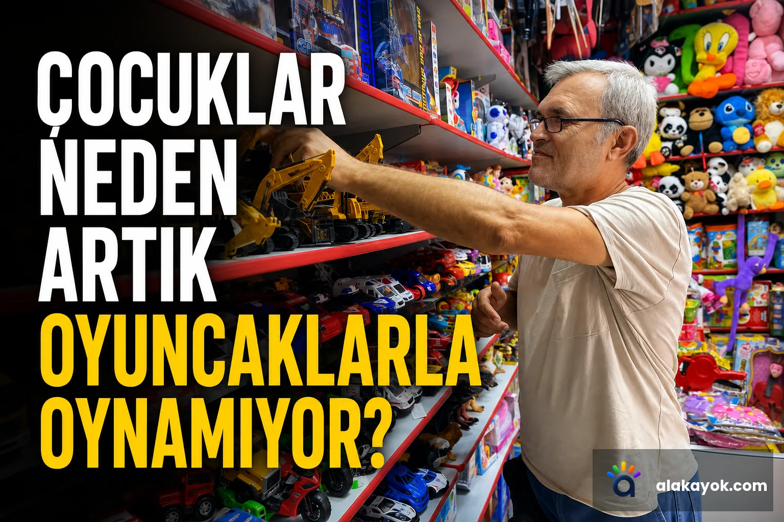 Çocuklar Neden Artık Oyuncaklarla Oynamıyor?