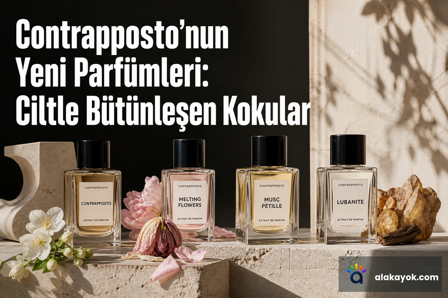 Contrapposto'nun Yeni Parfümleri: Ciltle Bütünleşen Kokular