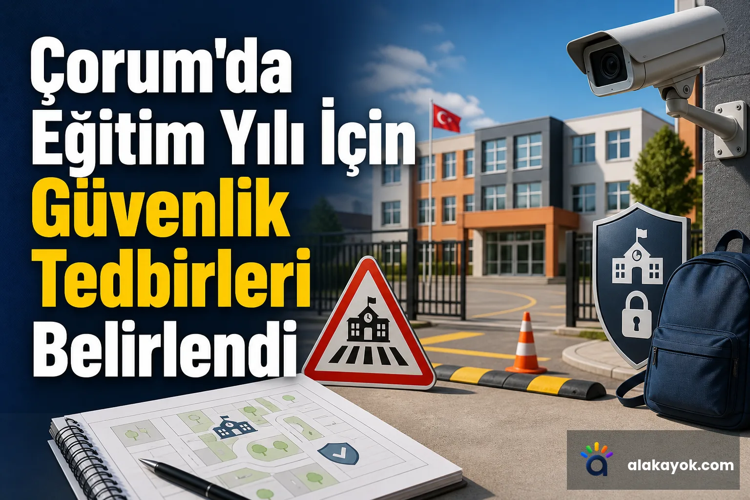 Çorum'da Eğitim Yılı İçin Güvenlik Tedbirleri Belirlendi