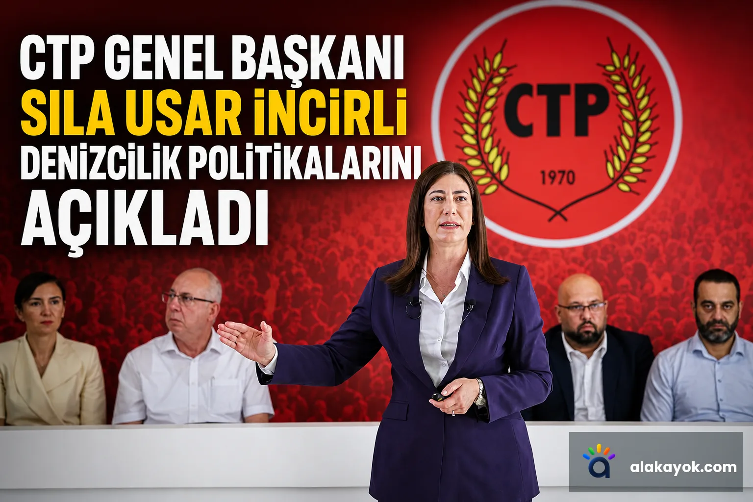 CTP Genel Başkanı Sıla Usar İncirli Denizcilik Politikalarını Açıkladı