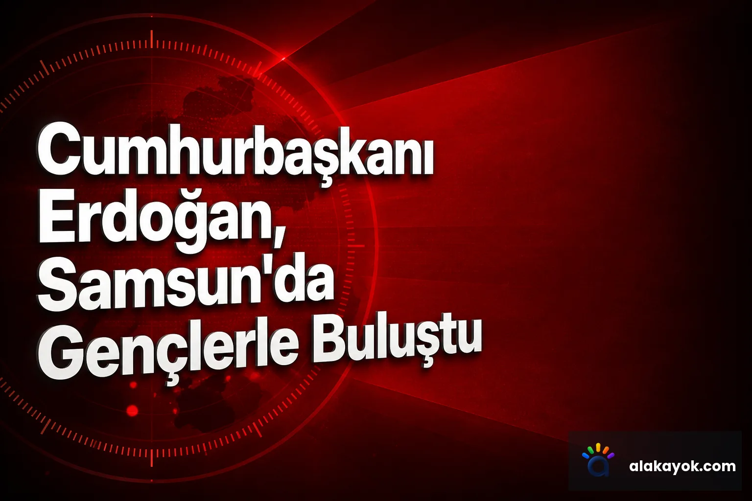 Cumhurbaşkanı Erdoğan, Samsun'da Gençlerle Buluştu