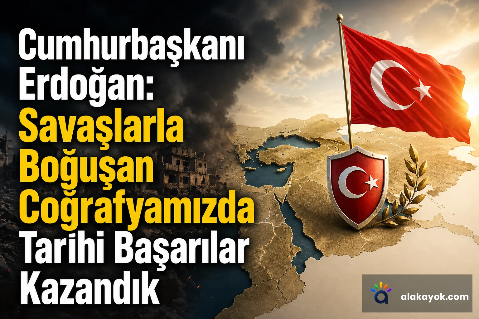 Cumhurbaşkanı Erdoğan: Savaşlarla Boğuşan Coğrafyamızda Tarihi Başarılar Kazandık