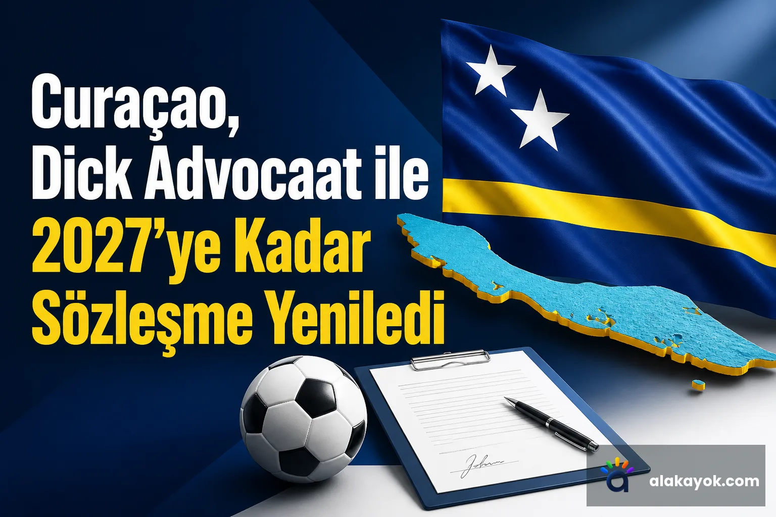 Curaçao, Dick Advocaat ile 2027'ye Kadar Sözleşme Yeniledi
