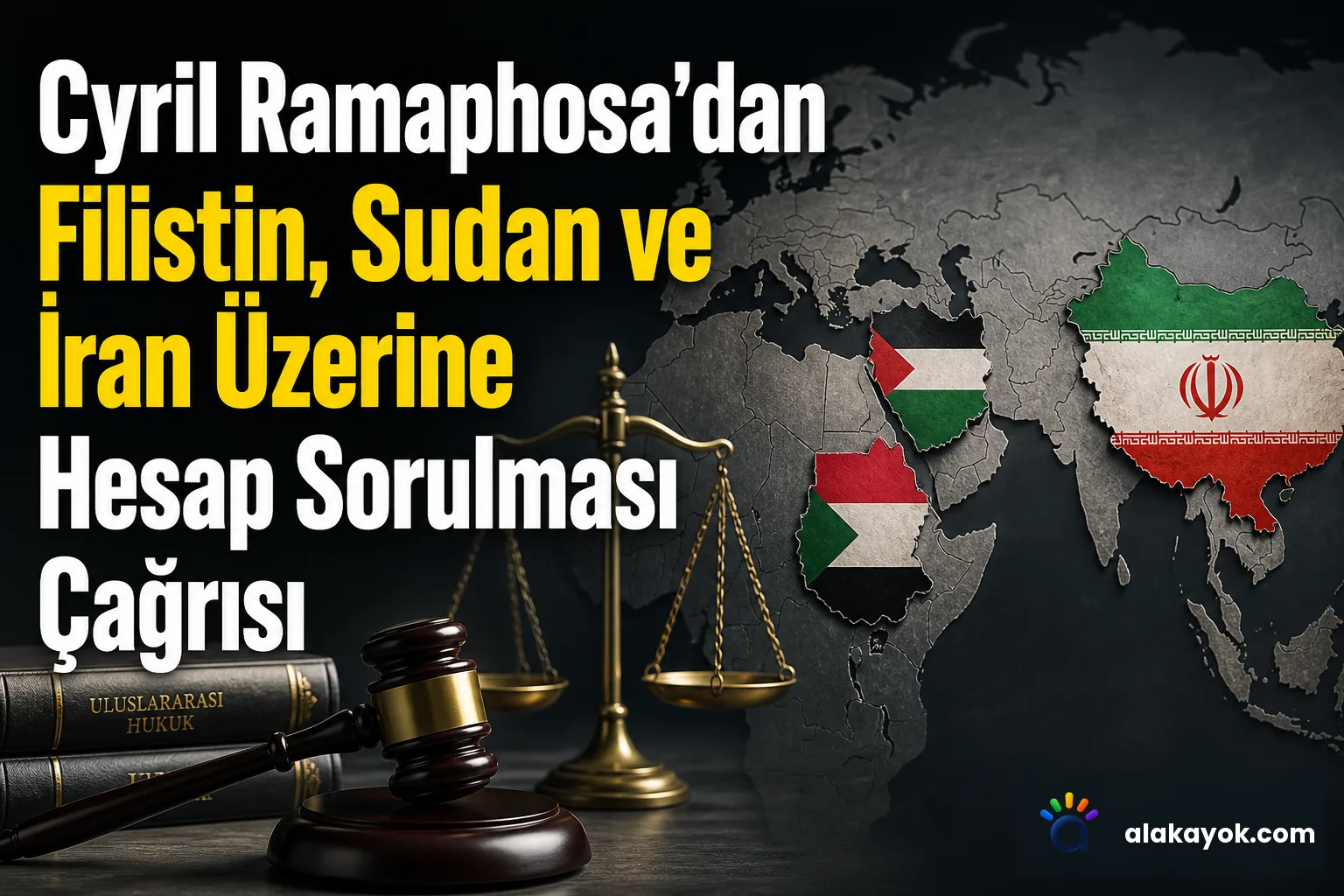 Cyril Ramaphosa'dan Filistin, Sudan ve İran Üzerine Hesap Sorulması Çağrısı