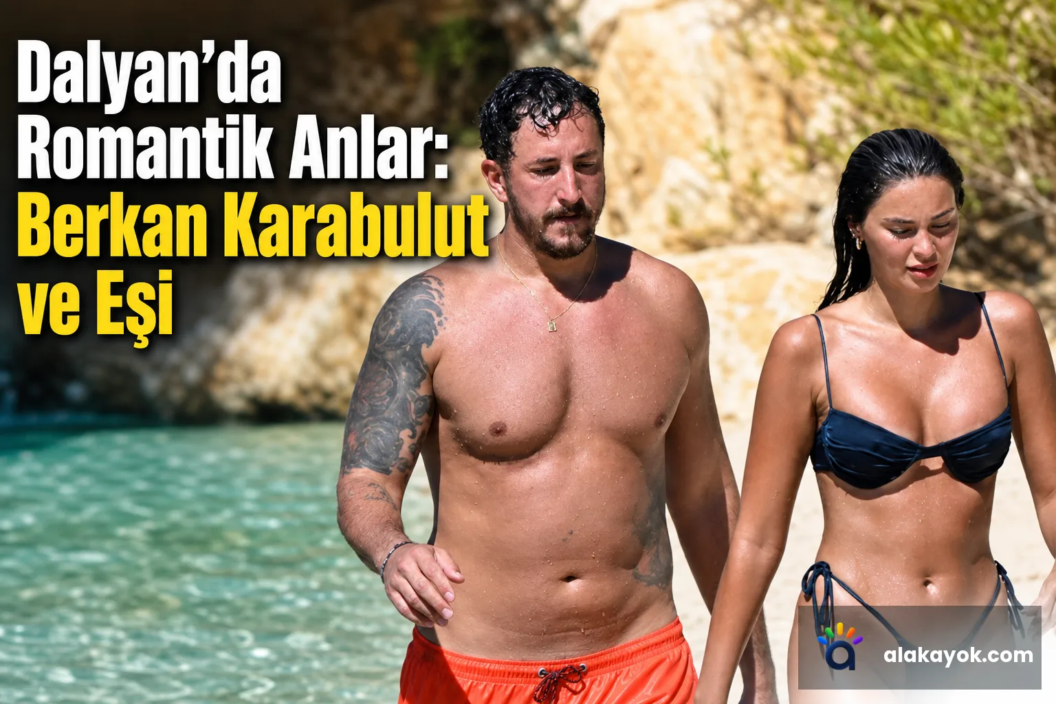 Dalyan'da Romantik Anlar: Berkan Karabulut ve Eşi