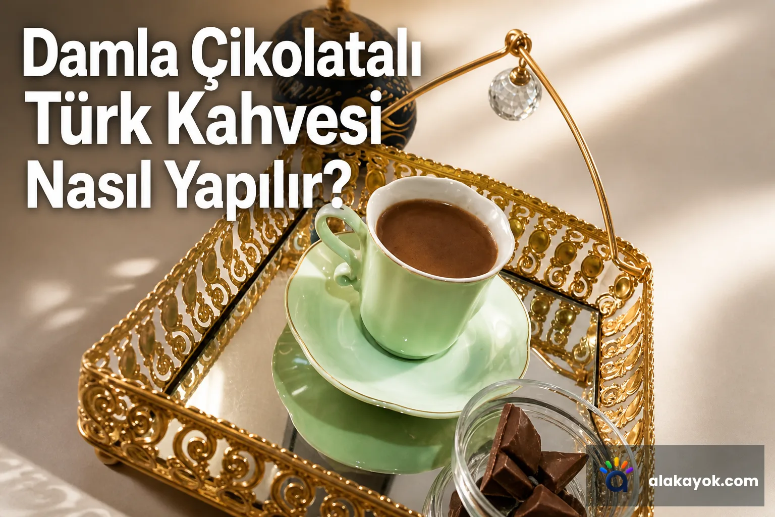 Damla Çikolatalı Türk Kahvesi Nasıl Yapılır?