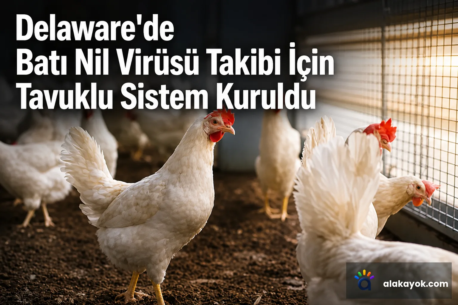 Delaware'de Batı Nil Virüsü Takibi İçin Tavuklu Sistem Kuruldu