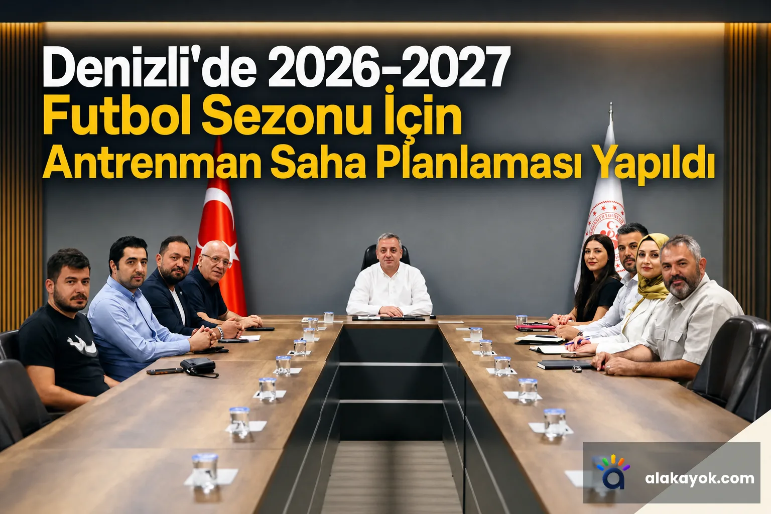 Denizli'de 2026-2027 Futbol Sezonu İçin Antrenman Saha Planlaması Yapıldı