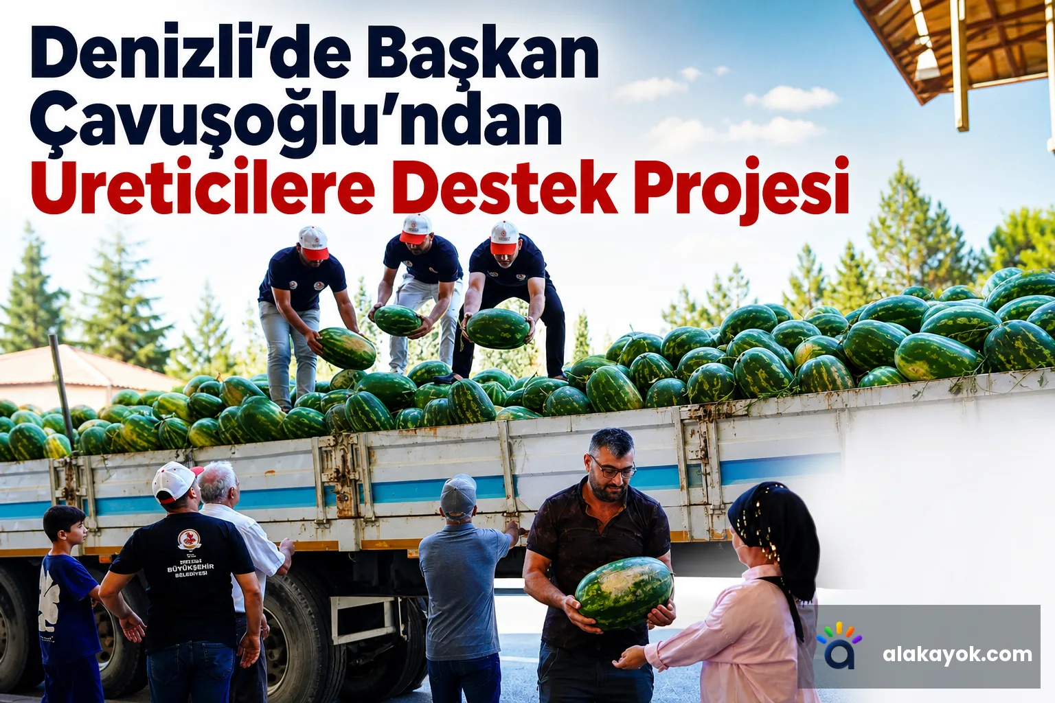 Denizli'de Başkan Çavuşoğlu'ndan Üreticilere Destek Projesi