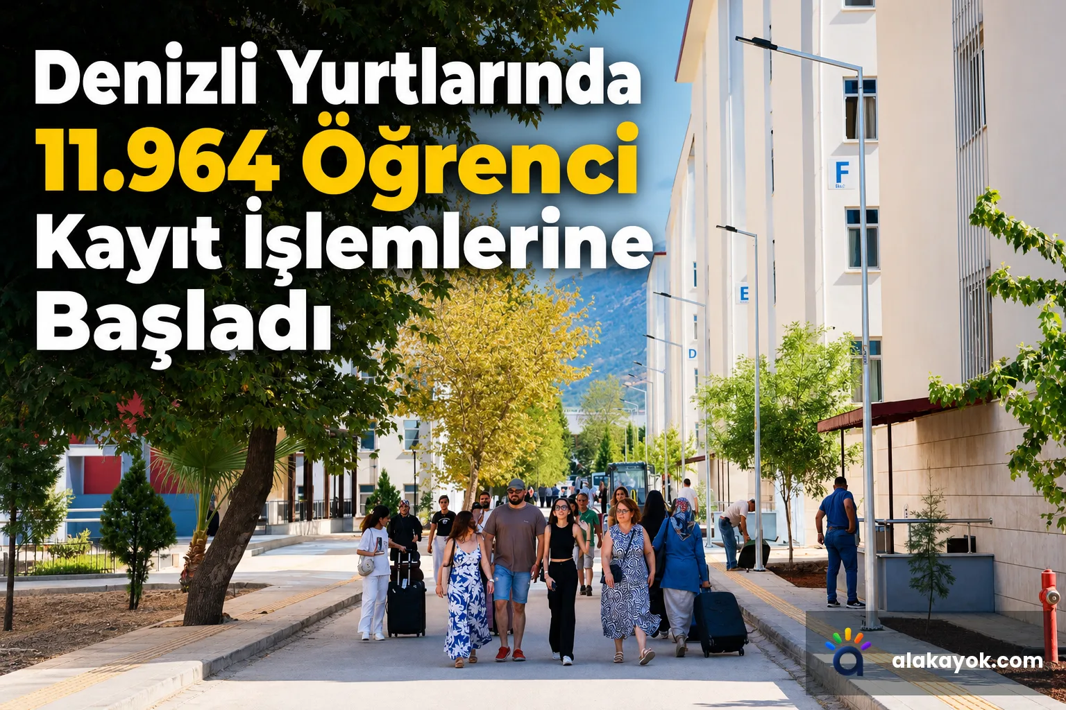 Denizli Yurtlarında 11.964 Öğrenci Kayıt İşlemlerine Başladı