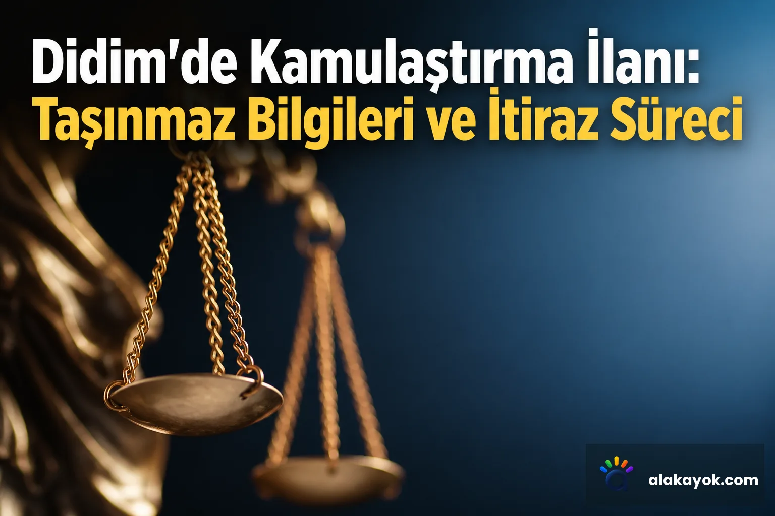 Didim'de Kamulaştırma İlanı: Taşınmaz Bilgileri ve İtiraz Süreci