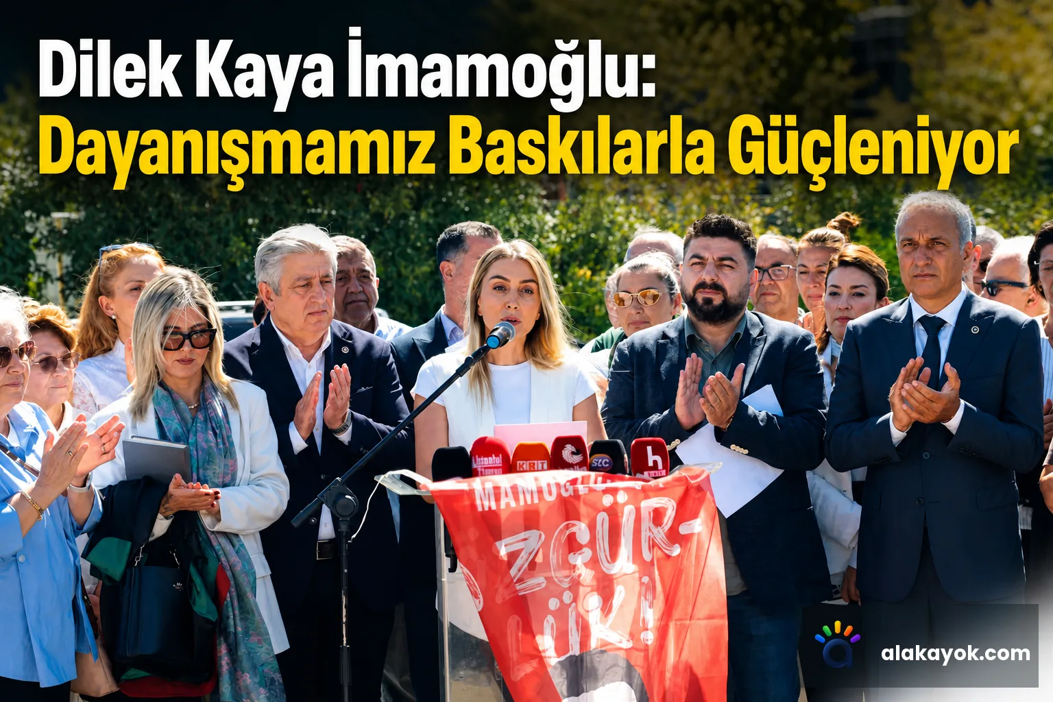 Dilek Kaya İmamoğlu: Dayanışmamız Baskılarla Güçleniyor