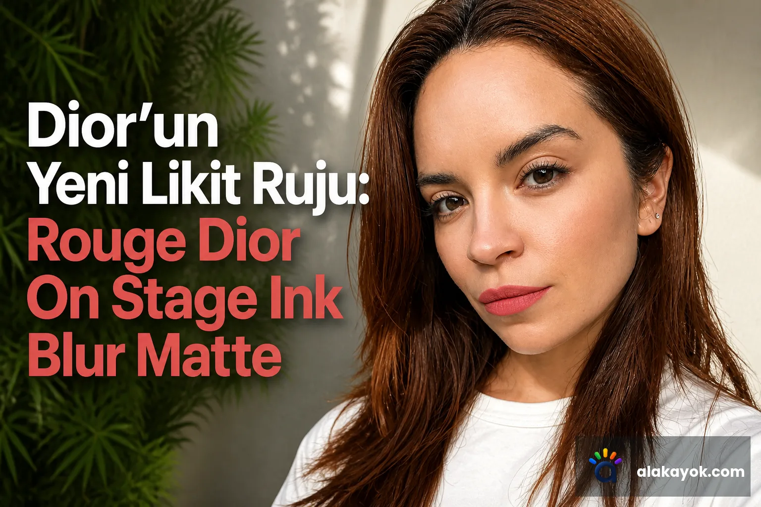 Dior'un Yeni Likit Ruju: Rouge Dior On Stage Ink Blur Matte