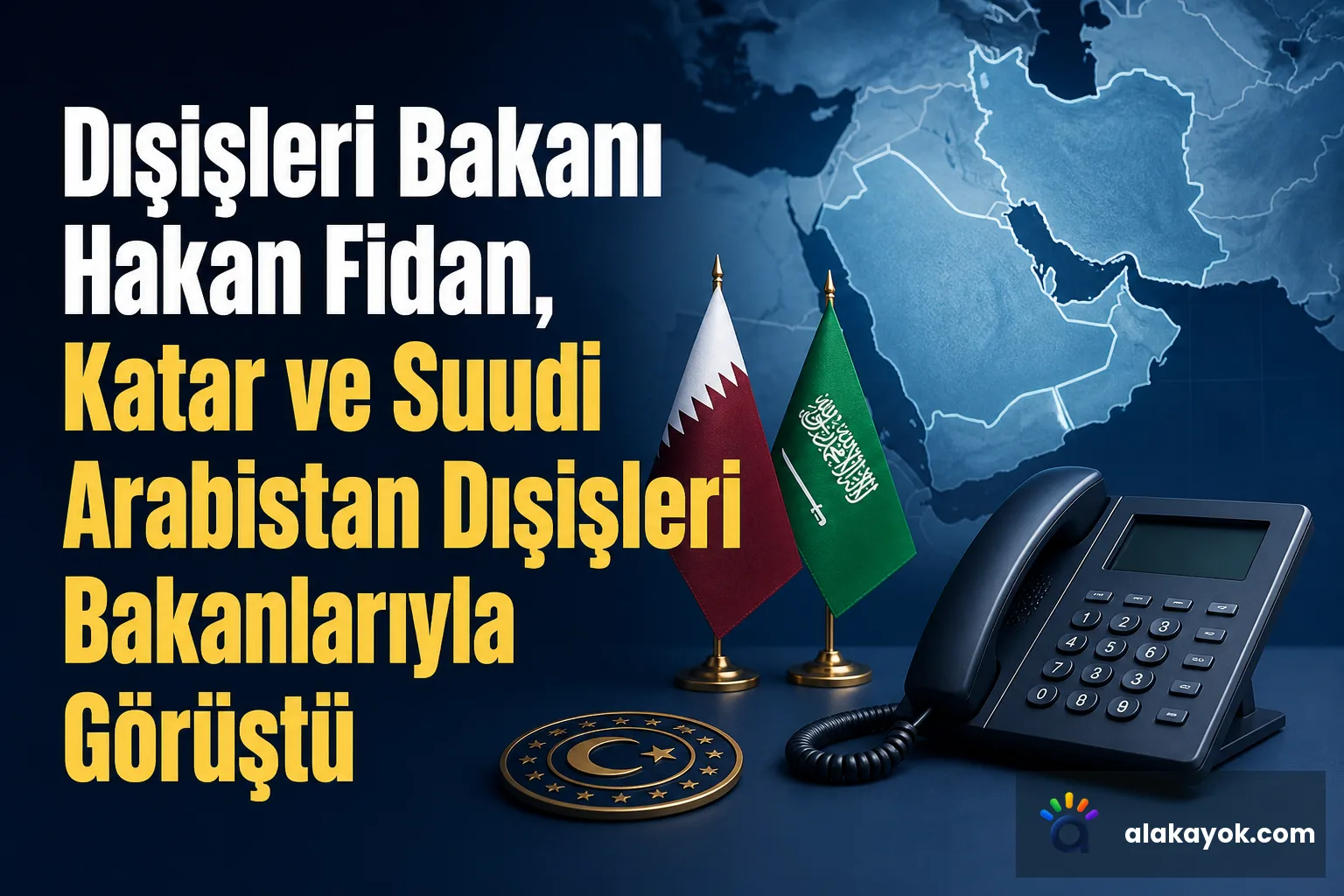 Dışişleri Bakanı Hakan Fidan, Katar ve Suudi Arabistan Dışişleri Bakanlarıyla Görüştü